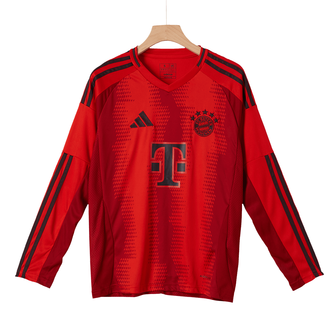 Soccer Kits Bayern Munich Home Long Sleeve Soccer Jersey 2024/25