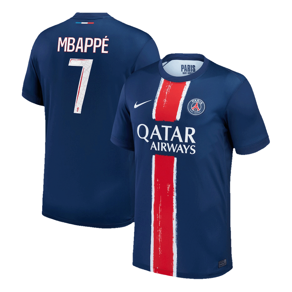 Kits de football MBAPPÉ #7 Maillot de football PSG Domicile 2024/25