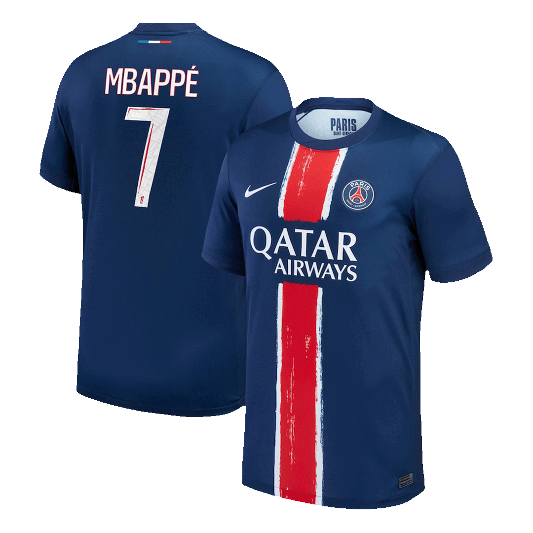 Kits de football MBAPPÉ #7 Maillot de football PSG Domicile 2024/25