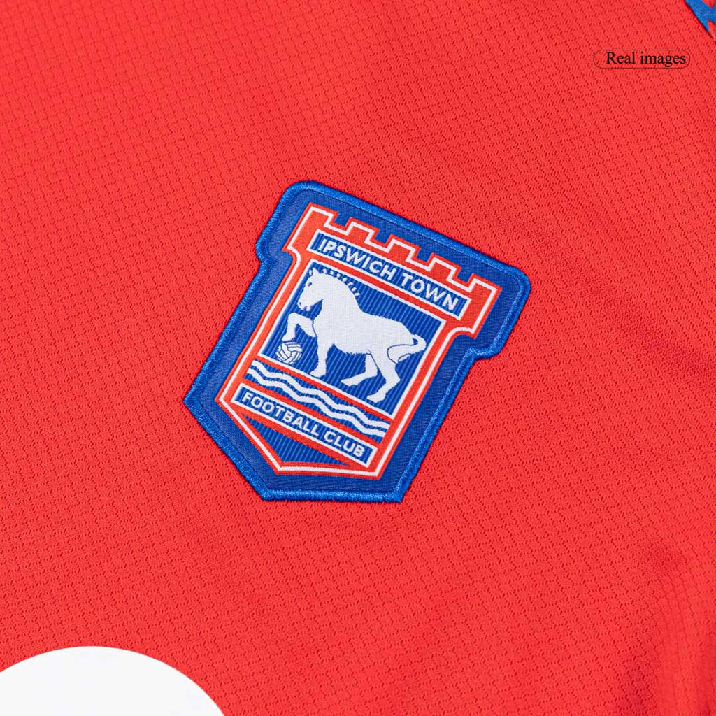 Maillot de football extérieur Ipswich Town 25/26 Rouge