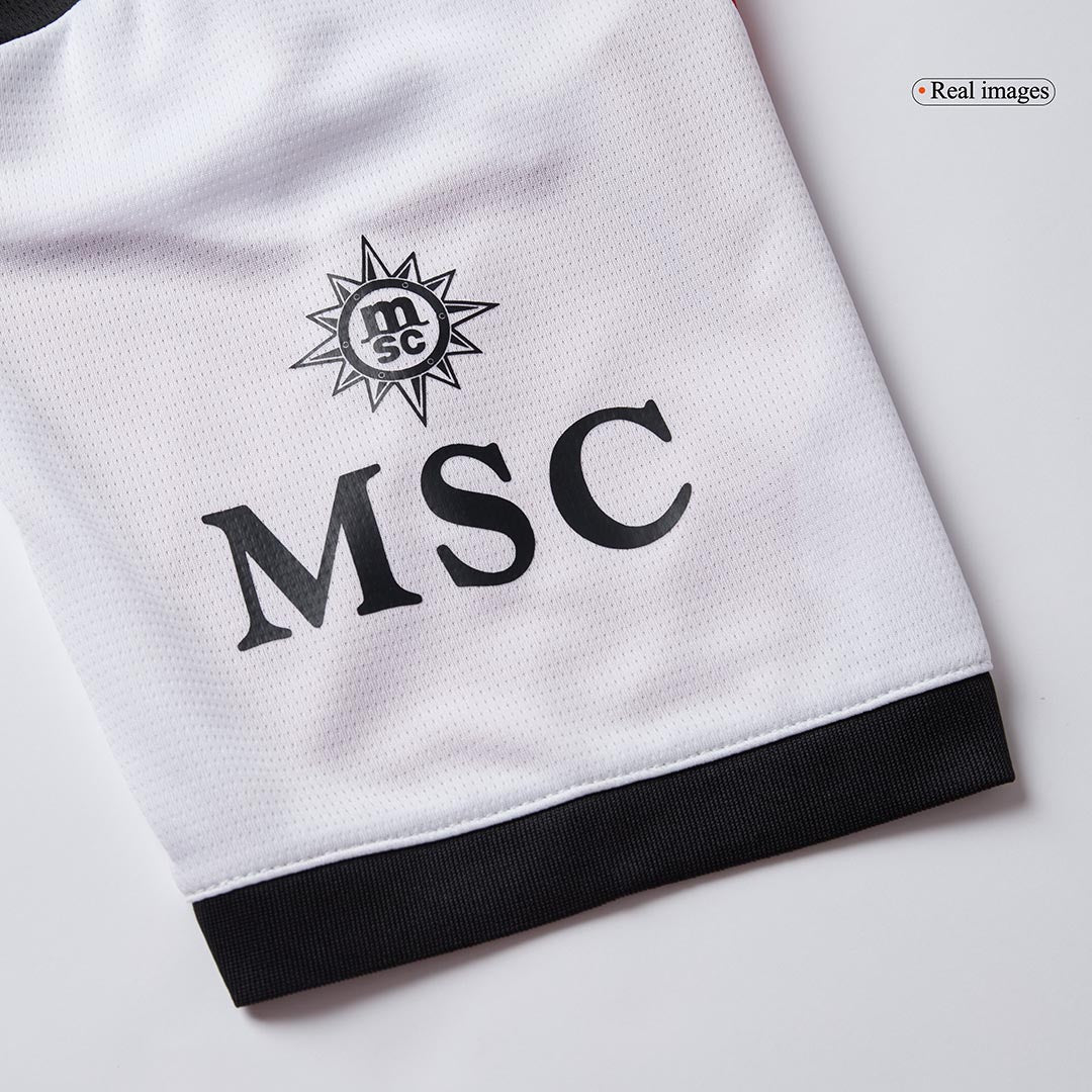 Maillot de football extérieur AC Milan MODRIĆ #14 2025/26 Blanc