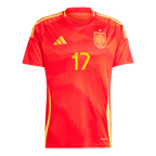 Equipaciones de fútbol WILLIAMS JR. #17 España Camiseta de fútbol local Eurocopa 2024