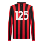Soccer Kits #125 AC Milan 125th Anniversary Long Sleeve Soccer Jersey 2024/25