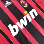Camiseta de fútbol retro de manga larga del AC Milan 2006/07