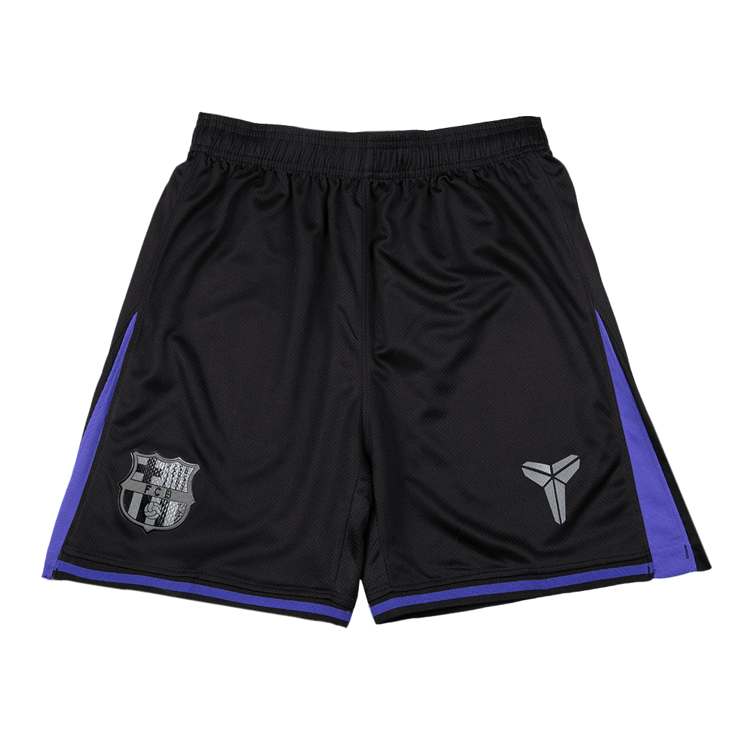 Soccer Kits Barcelona Away Soccer Shorts 25/26 Black