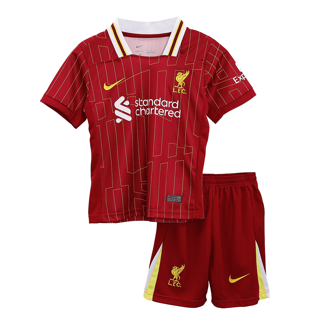 Maillots de football Liverpool Domicile Enfant 2024/25 (Maillot + Short)
