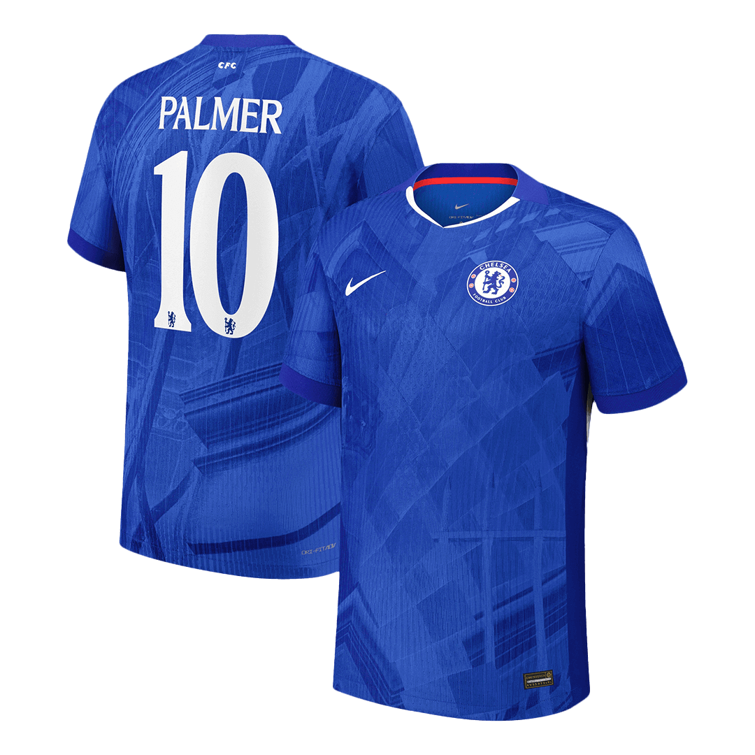 Soccer Kits Authentic PALMER #10 Chelsea Home Soccer Jersey 2025/26 Blue - UCL