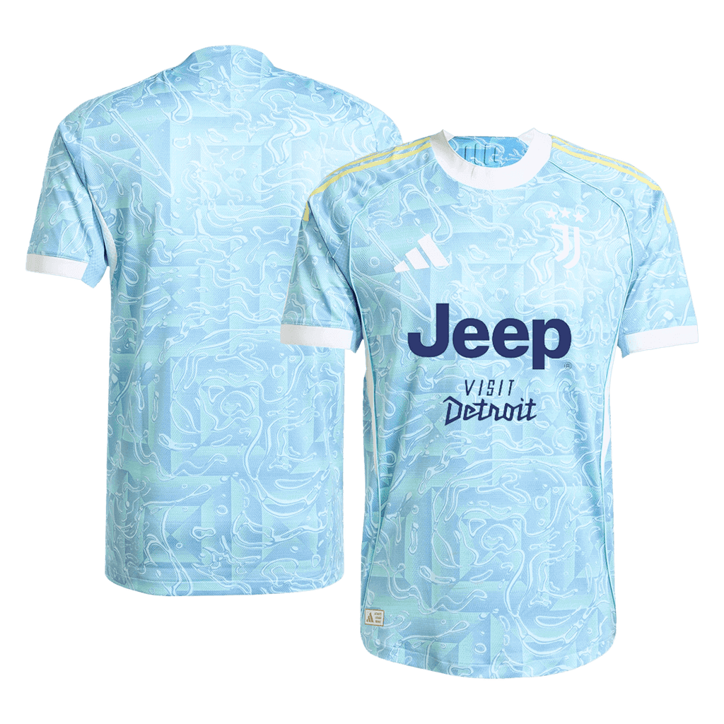 Soccer Kits Authentic Juventus Away Soccer Jersey 2025/26 Blue