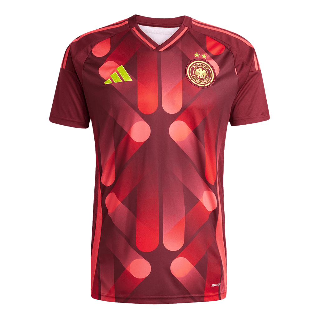 Maillot de football extérieur Allemagne 2025 Rouge - Euro féminin