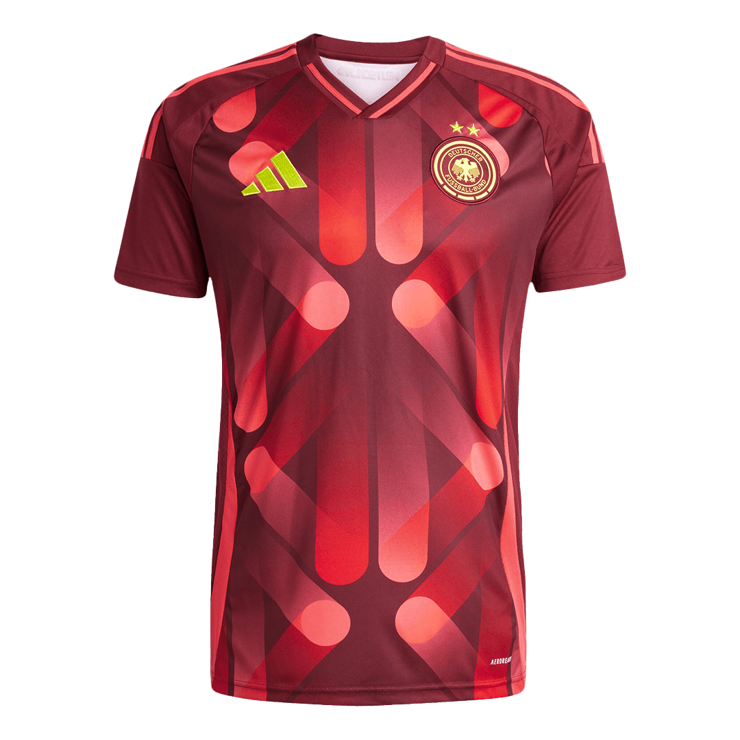Maillot de football extérieur Allemagne 2025 Rouge - Euro féminin