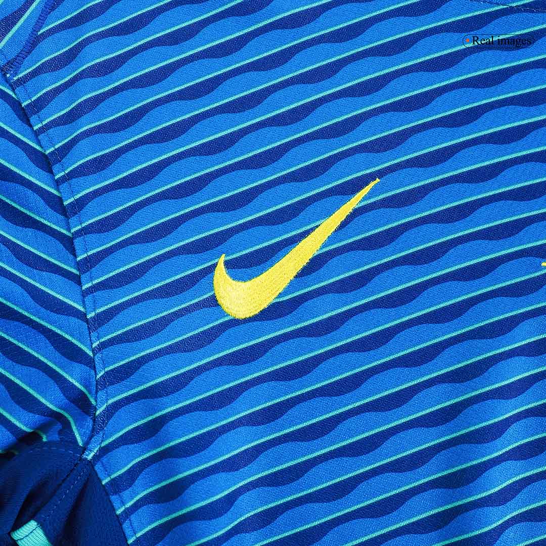 Kits de fútbol RAPHINHA #11 Brasil Camiseta de fútbol de visitante Copa América 2024