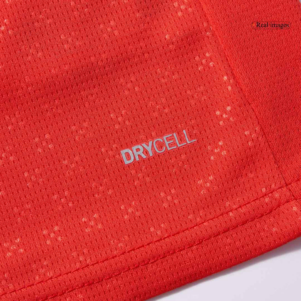 Kits de fútbol para niños: camiseta local de Portugal (camiseta y pantalones cortos) 2025, color rojo