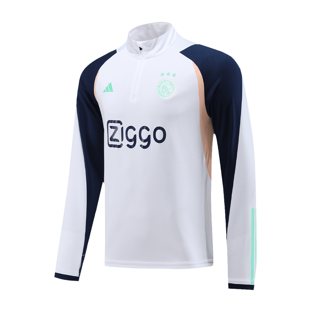 Soccer Kits Ajax Zipper Sweatshirt Kit(Top+Pants) 2023/24