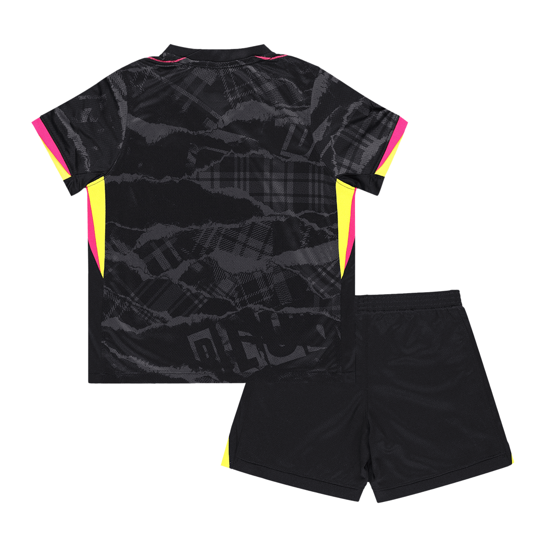 Camiseta de fútbol infantil del Chelsea (camiseta y pantalón corto) 2024/25