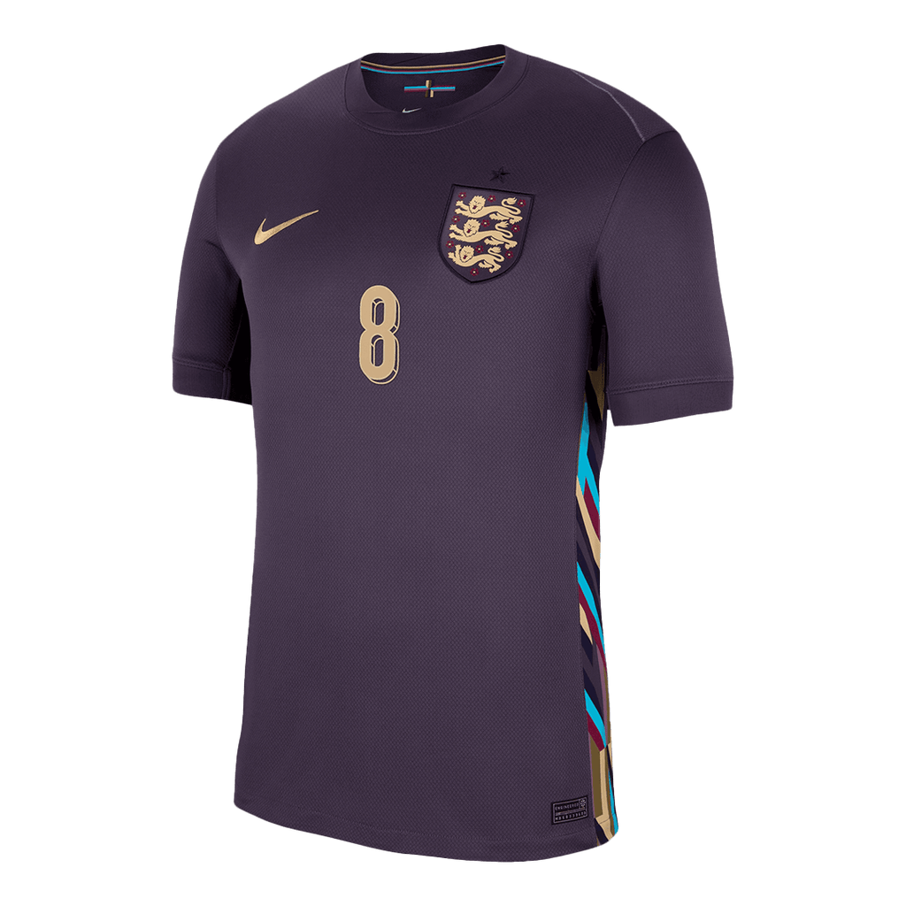 Soccer Kits ALEXANDER-ARNOLD #8 England Away Soccer Jersey Euro 2024