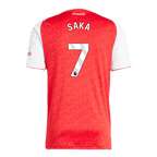 Kits de fútbol SAKA #7 Arsenal Home Soccer Jersey 2025/26 Rojo
