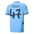 Maillot de football FODEN #47 Manchester City Domicile 2024/25 - UCL