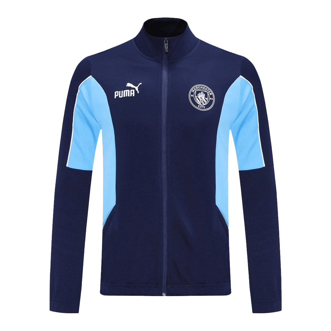 Soccer Kits 25/26 Manchester City Training Jacket Kit(Jacket+Pants) Navy