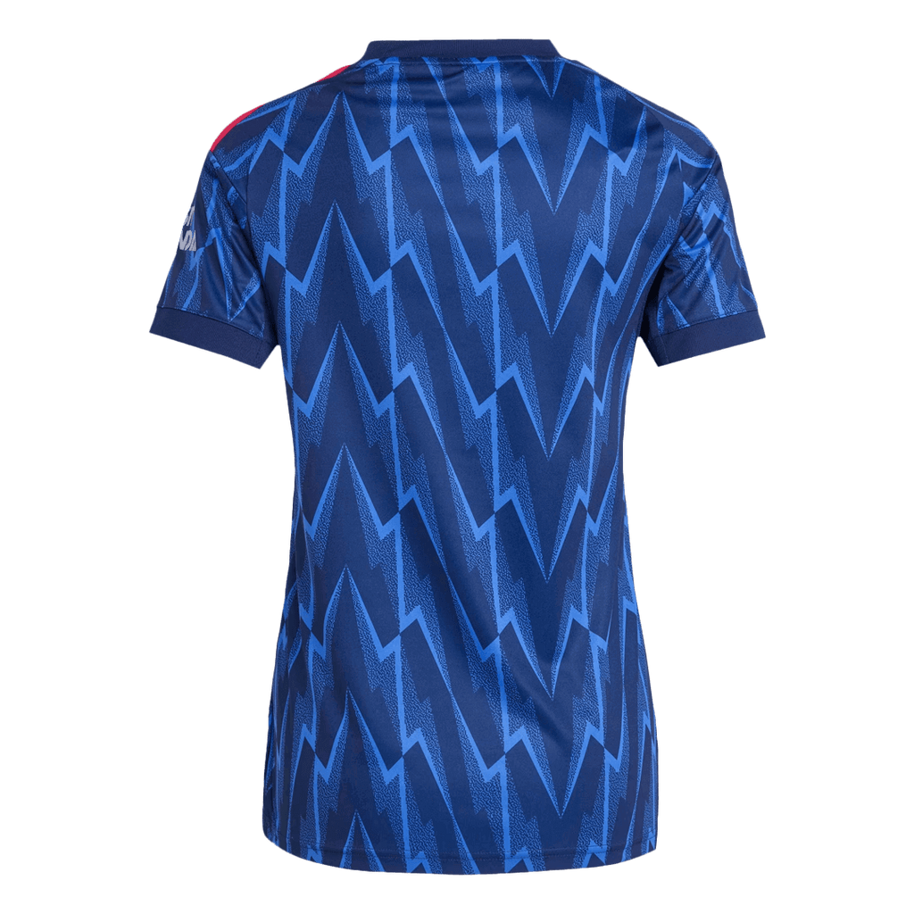 Camiseta de fútbol visitante del Arsenal para mujer 2025/26 azul