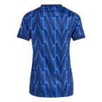 Camiseta de fútbol visitante del Arsenal para mujer 2025/26 azul