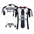Maillot de football Monterrey Domicile 25/26 Blanc et Bleu Marine