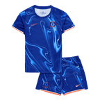 Camiseta de fútbol local del Chelsea para niños (camiseta y pantalón corto) 2024/25