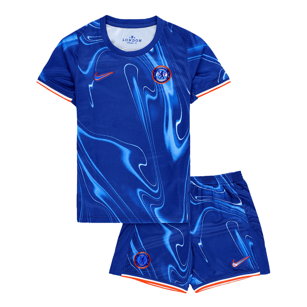 Maillot de football Chelsea domicile pour enfant (maillot + short) 2024/25
