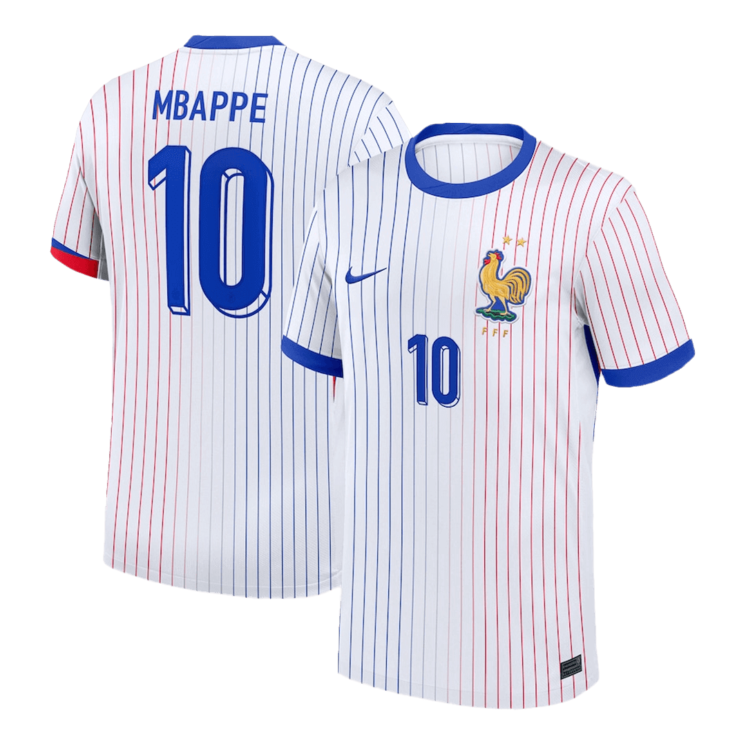 Maillot de football extérieur MBAPPE #10 France Euro 2024 