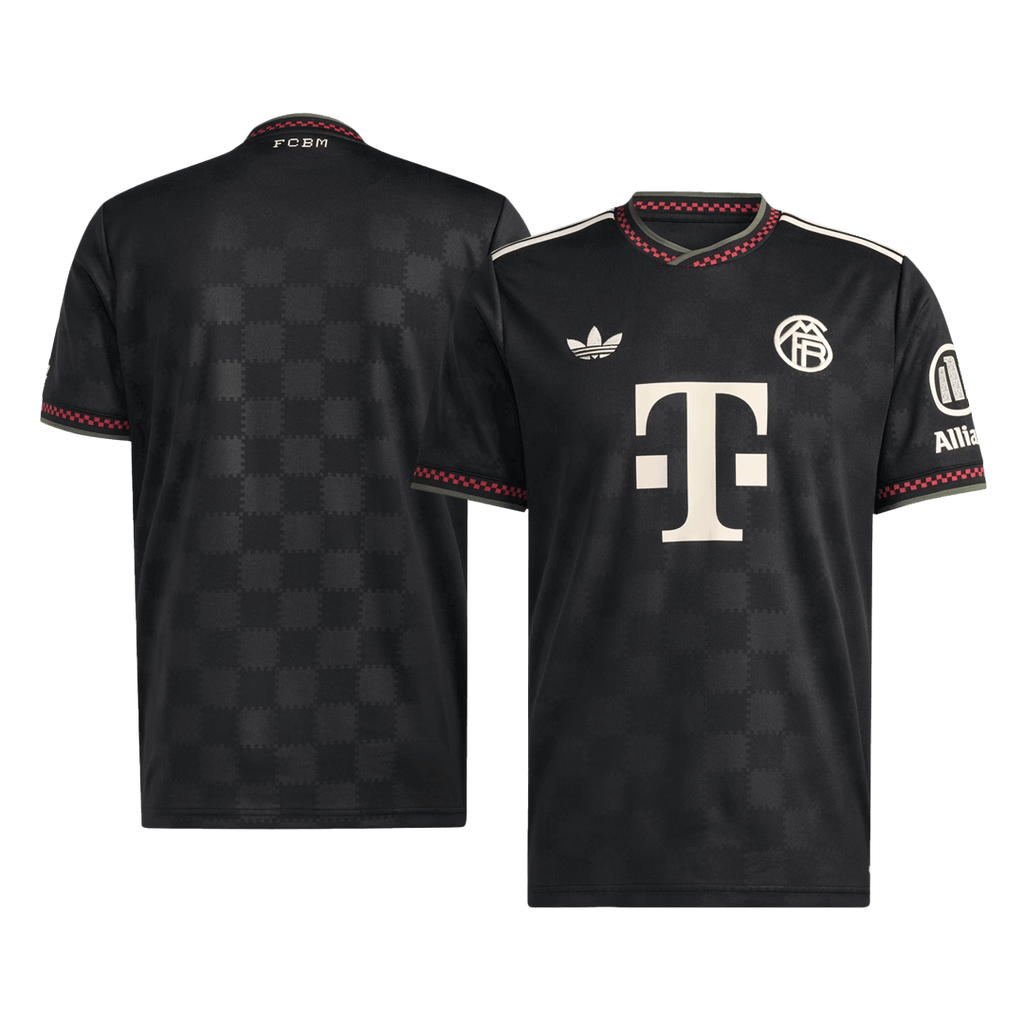 Soccer Kits Bayern Munich Third Away Soccer Jersey 2025/26 Black