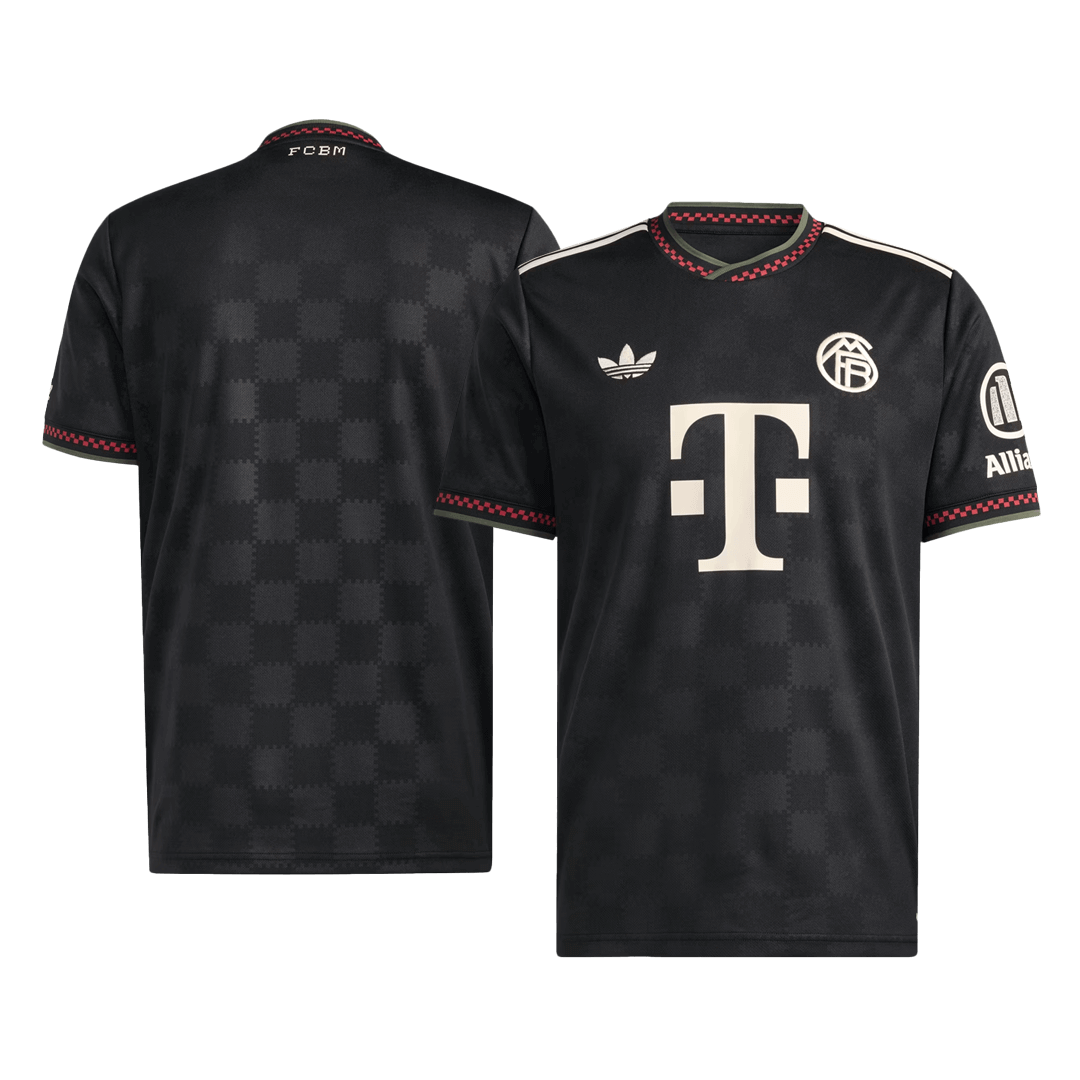 Soccer Kits Bayern Munich Third Away Soccer Jersey 2025/26 Black
