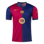 Soccer Kits Barcelona Home Soccer Jersey 2024/25 - Spotify Logo Without Text