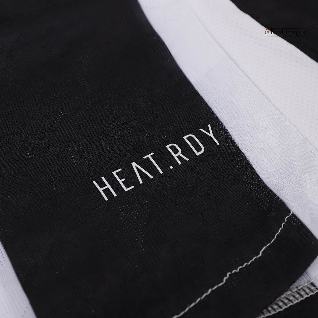 Soccer Kits Authentic  VLAHOVIĆ  #9 Juventus Home Soccer Jersey 2024/25 - Save The Children Sponsor