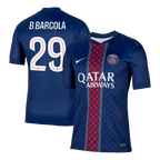 Soccer Kits B.BARCOLA #29 PSG Home Soccer Jersey 2025/26 Navy