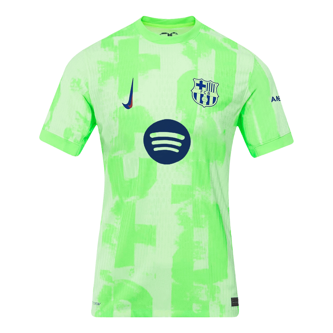 Soccer Kits Authentic LEWANDOWSKI #9 Barcelona Third Away Soccer Jersey 2024/25 - UCL£¨Spotify Logo Without Text£©