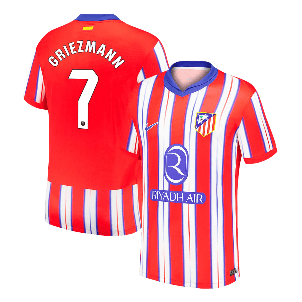 Maillot de football domicile GRIEZMANN #7 Atlético Madrid 2024/25