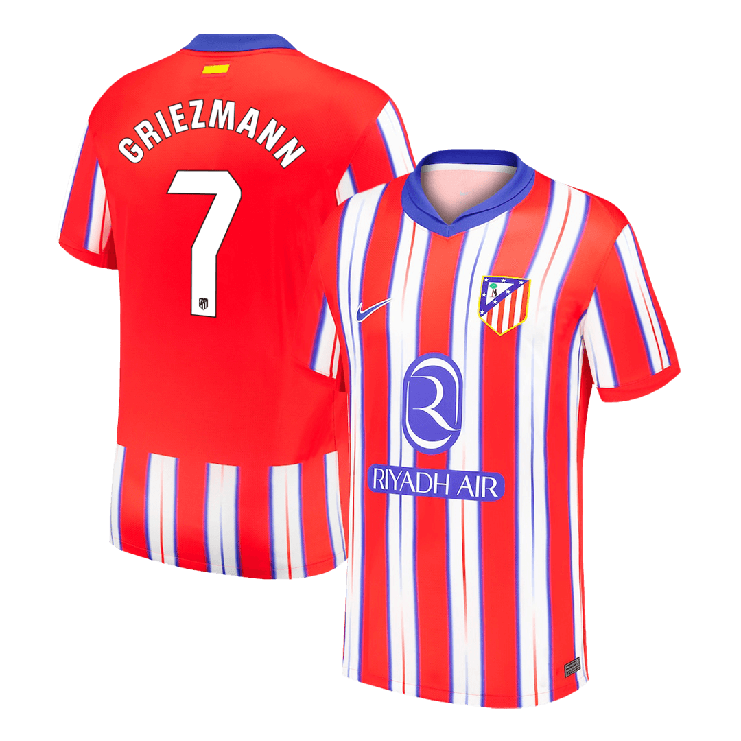 Maillot de football domicile GRIEZMANN #7 Atlético Madrid 2024/25