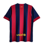 Camiseta de fútbol retro Messi #10 2014/15 del Barcelona 