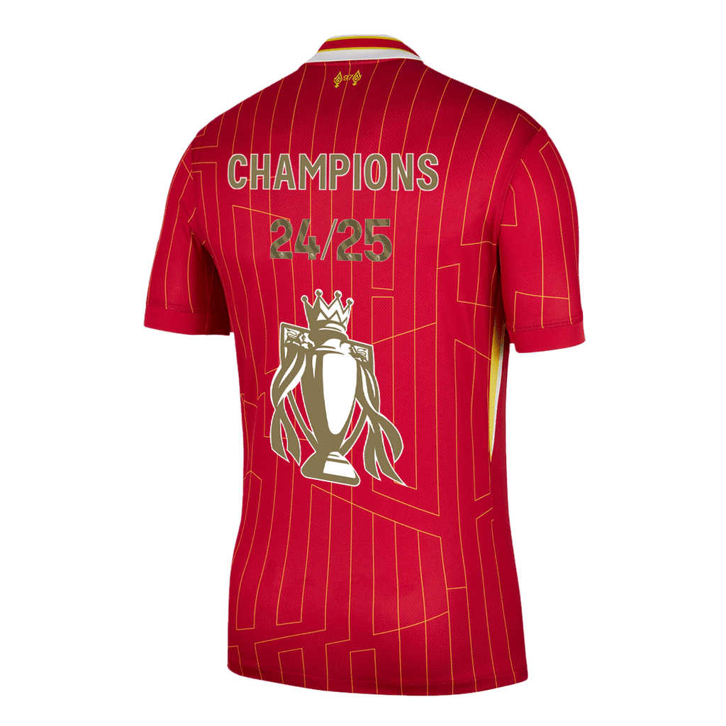 Maillot de football Liverpool Domicile Rouge - CHAMPIONS 24/25