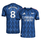 Soccer Kits ØDEGAARD #8 Authentic Arsenal Away Soccer Jersey 2025/26 Blue