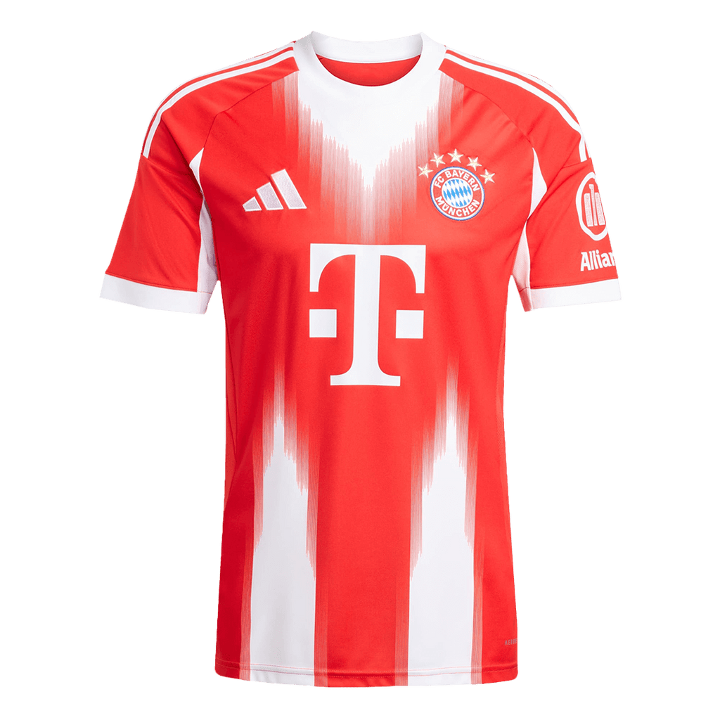 Soccer Kits Bayern Munich Home Soccer Jersey 2025/26 Red