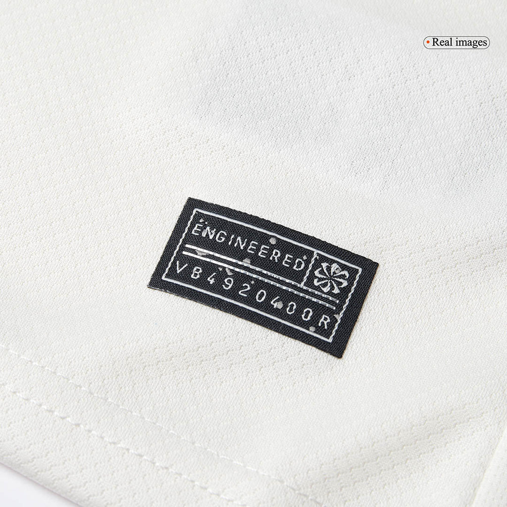 Camiseta de visitante del Chelsea para niño (camiseta, pantalones cortos y calcetines) 2025/26, color blanco