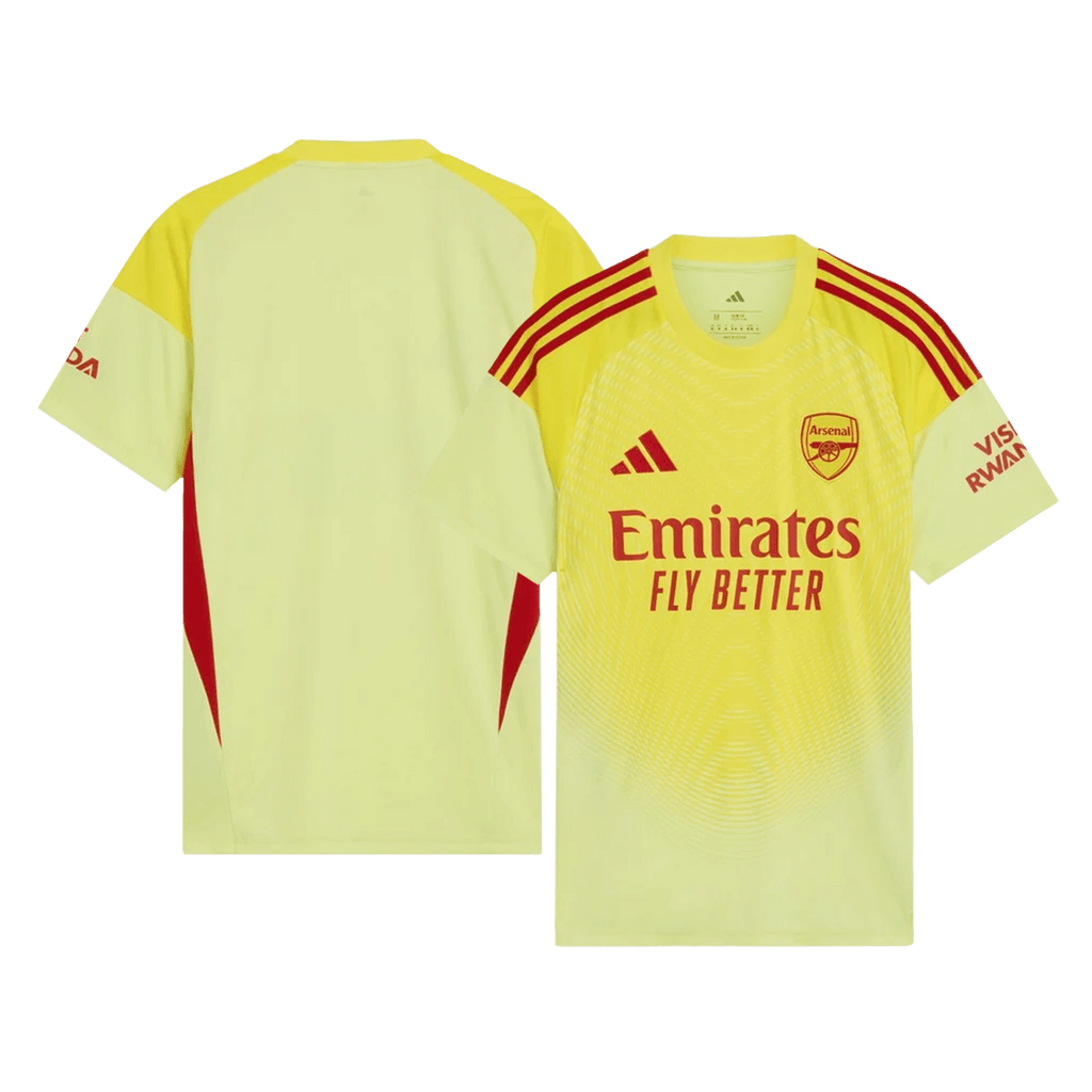 Soccer Kits Arsenal Goalkeeper Soccer Jersey 2025/26 Yellow