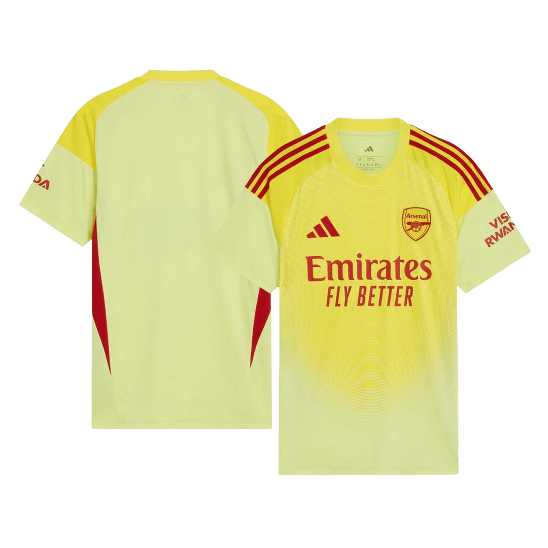 Soccer Kits Arsenal Goalkeeper Soccer Jersey 2025/26 Yellow