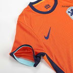 Soccer Kits Authentic Netherlands Home Soccer Jersey Euro 2024