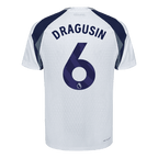 Soccer Kits Authentic DRAGUSIN #6 Tottenham Hotspur Home Soccer Jersey 2025/26 White