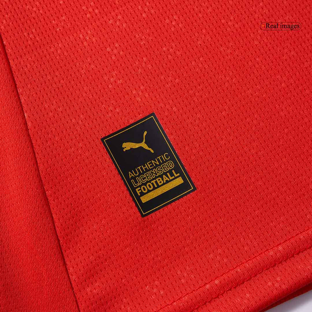 Kits de fútbol RONALDO #7 Camiseta de fútbol local de Portugal para mujer 2025 Rojo