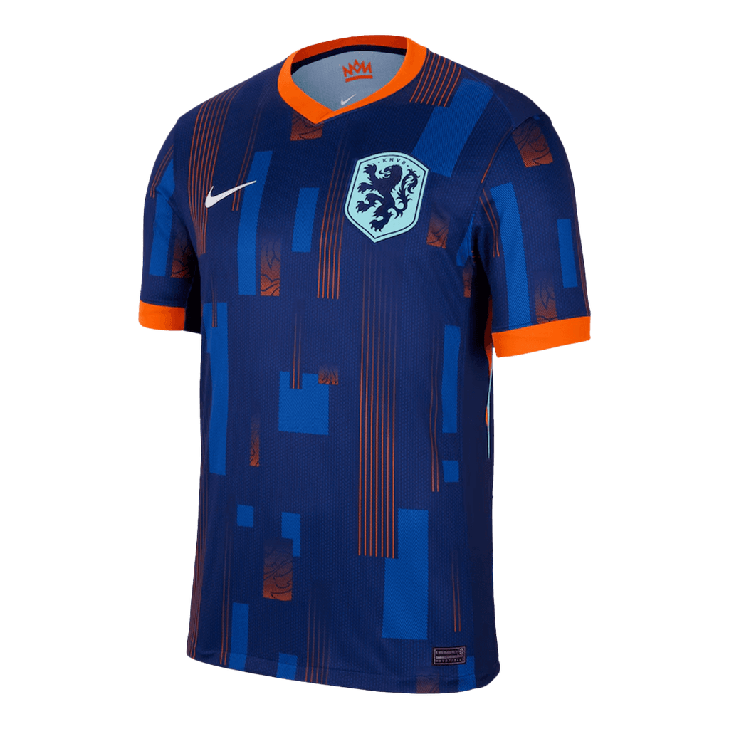 Maillot de football extérieur des Pays-Bas pour l'Euro 2024