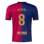 Camiseta de fútbol local del Barcelona PEDRI #8 2024/25
