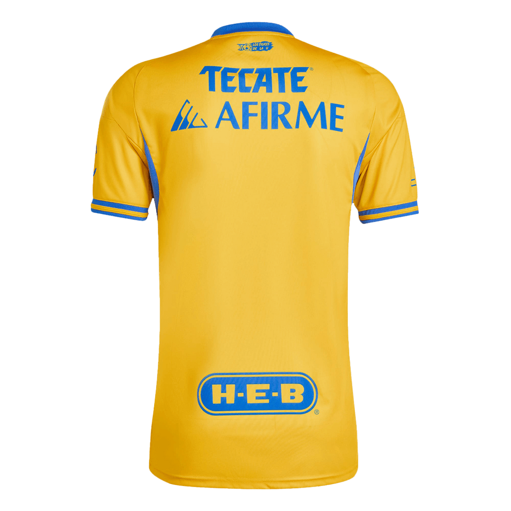 Kits de fútbol Tigres UANL Home Soccer Jersey 25/26 Amarillo