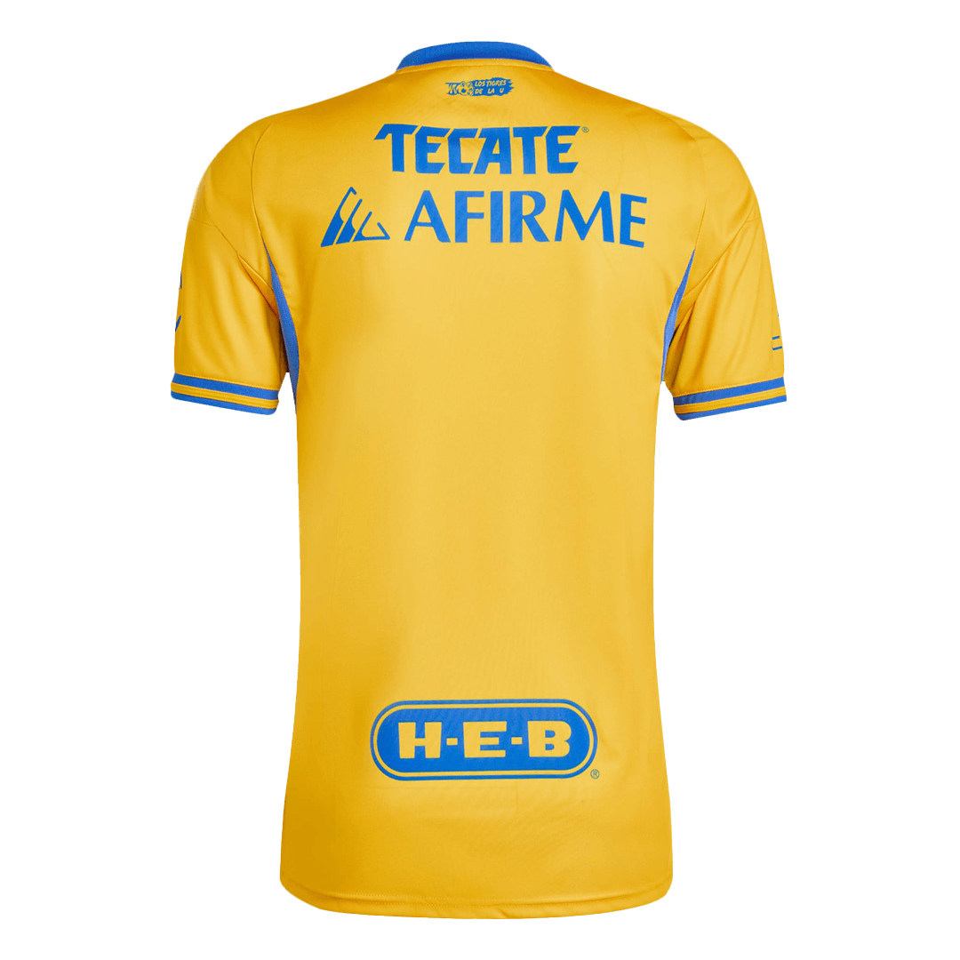 Kits de fútbol Tigres UANL Home Soccer Jersey 25/26 Amarillo